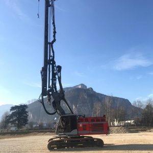 Liebherr LRB 125 회전식 말뚝박기 장비