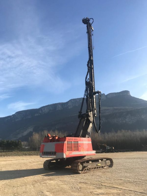 Equipo de pilotaje rotativo Liebherr LRB 125