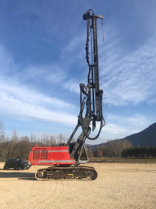 Equipo de pilotaje rotativo Liebherr LRB 125