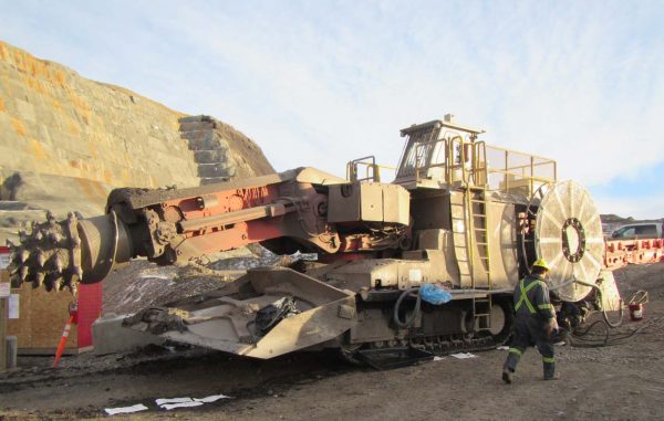 Excavadora subterránea Sandvik MT520