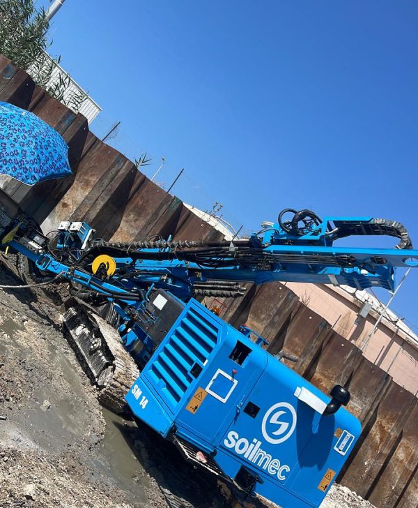 Soilmec SM-14 Micro plate-forme de battage