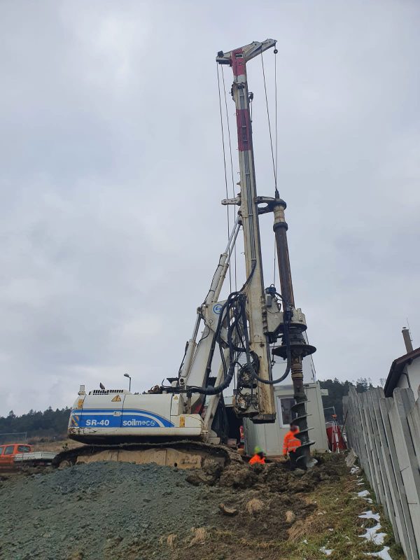 Piattaforma di palificazione rotativa Soilmec SR-40