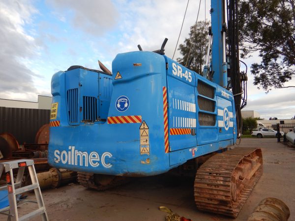 Plate-forme de battage rotative Soilmec SR-45