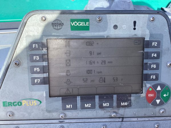 Vogele Vision 5200-2i 포장기