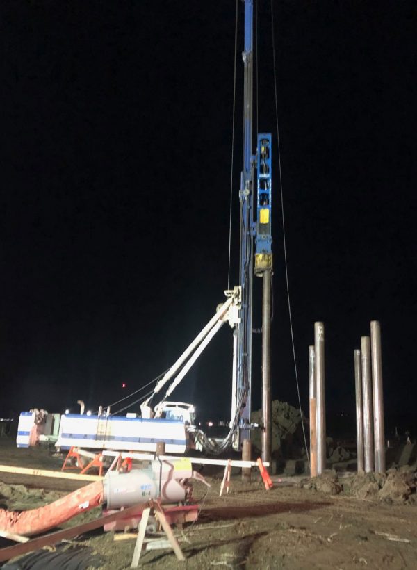 Enteco E7060 Hammer Piling Rig