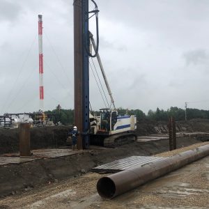 Enteco E7060 Hammer Piling Rig