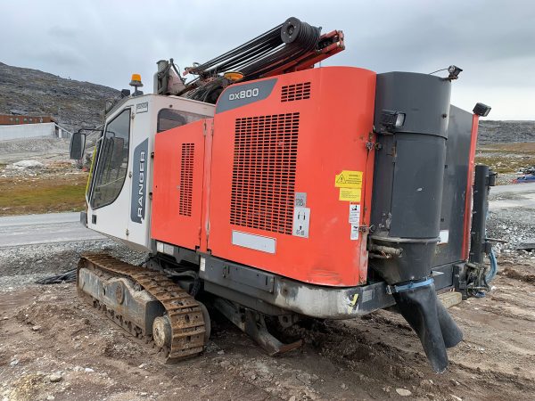 Perforadora de roca Sandvik DX800