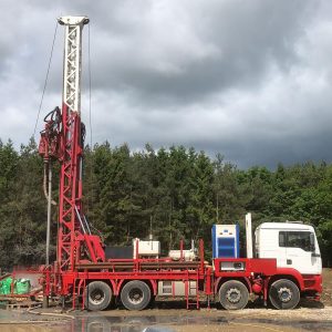 Edeco TD90 Truck Mounted Piling Rig/Waterwell Drill Rig