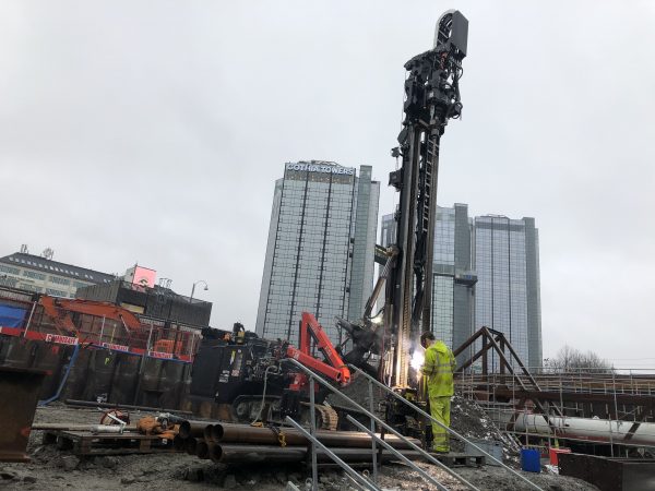 Hutte HBR 502-2 Micro Piling Rig