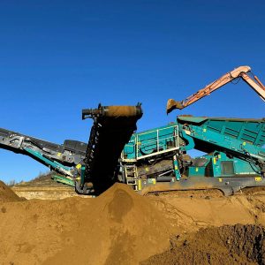 Powerscreen Warrior 1400X Scalping-Sieb
