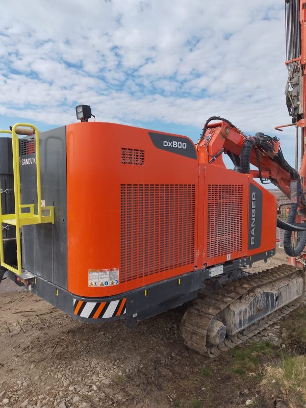 Sandvik DX800 Rock Drill