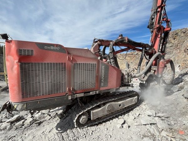 Sandvik DX800 Rock Drill