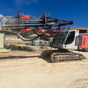 Wiertarka do skał Sandvik DX800