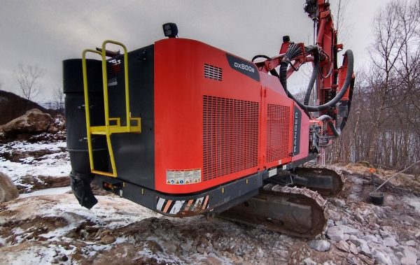 Sandvik DX800R Rock Drill