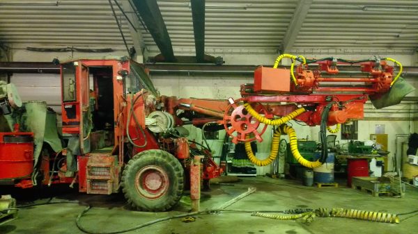 Tamrock Cabolt 530 Underground Rock Drill