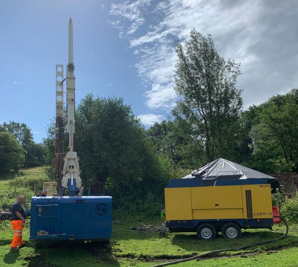 Soilmec SM-14 Geotechnical Drill Rig
