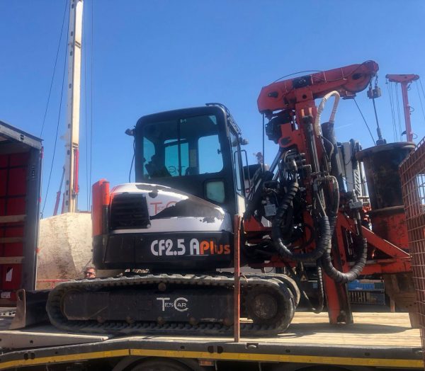 Tescar CF2.5 Plus Rotary Piling Rig