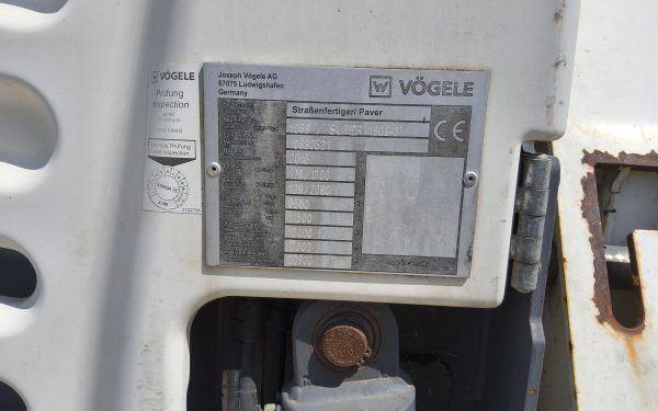 Vogele Super 1803-3i Paver