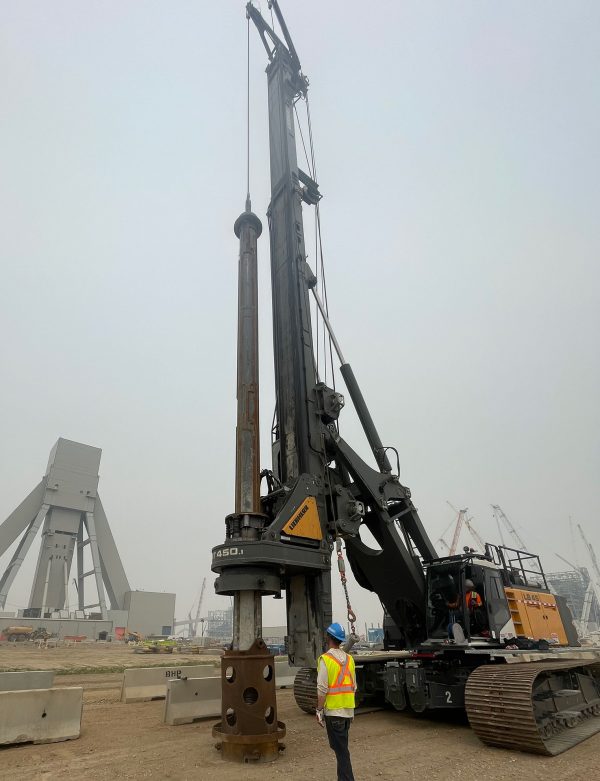 Liebherr LB45 Rotary Piling Rig