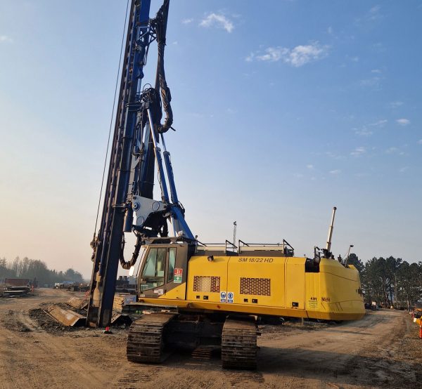 ABI SM 18/22 HD Vibratory Piling Rig