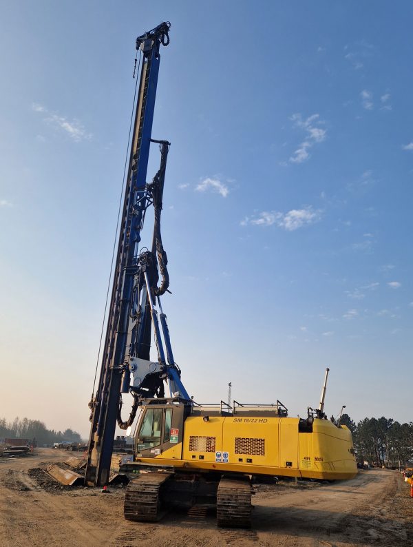 ABI SM 18/22 HD Vibratory Piling Rig