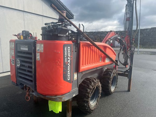 Sandvik Commando DC130Ri Rock Drill