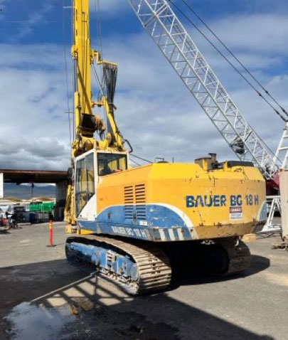 Bauer BG 18H Rotary Piling Rig Bauer BG 18H Rotary Piling Rig
