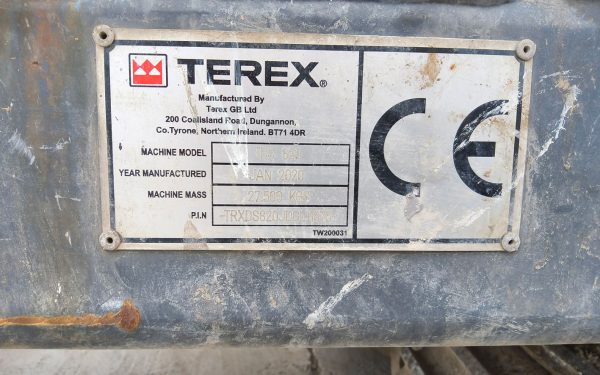 Terex TDS820 Slow Speed Shredder
