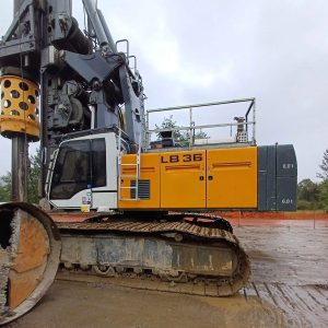Liebherr LB36 Rotary Piling Rig Liebherr LB36 Rotary Piling Rig