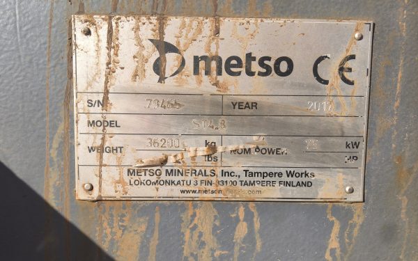 Metso ST4.8 Incline Screen
