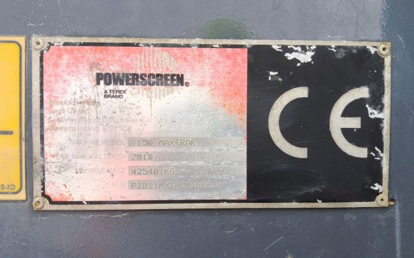 Powerscreen 1150 Maxtrak Cone Crusher