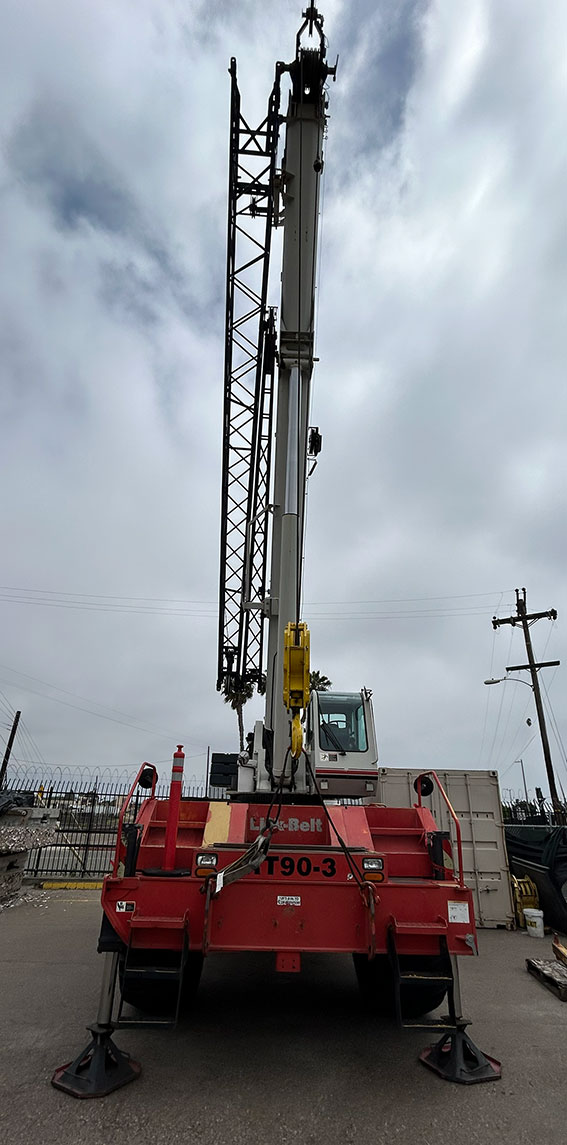 Link-Belt RTC-8090 Mobile Crane Link-Belt RTC-8090 Mobile Crane