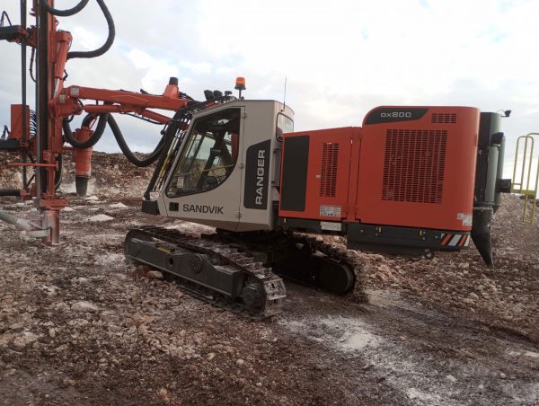 Sandvik DX800 Rock Drill Sandvik DX800 Rock Drill